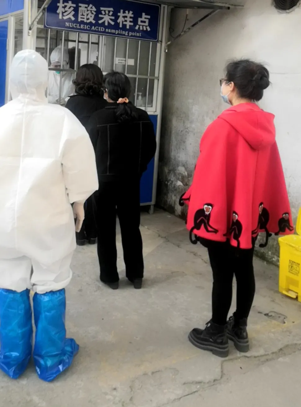 江西省胸科醫院開展贛通碼核酸檢測登記平臺使用和采樣演練